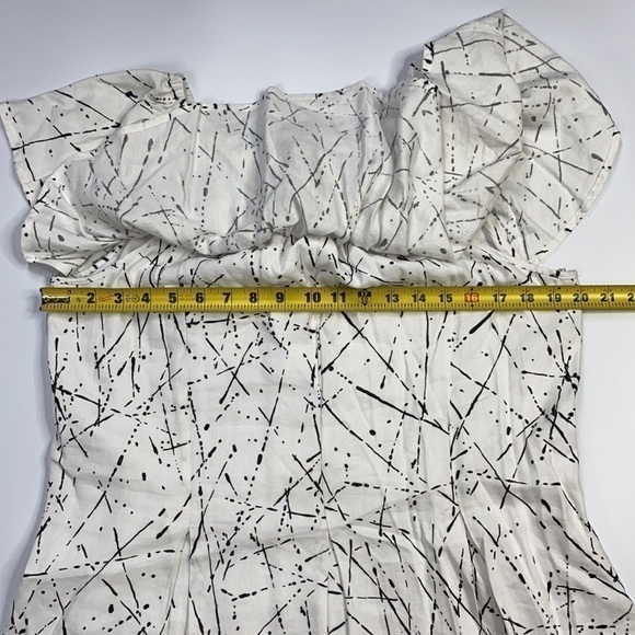 Chelsea & Theodore Linen Blend Off Shoulder Dress NWT XL - Picture 9 of 12